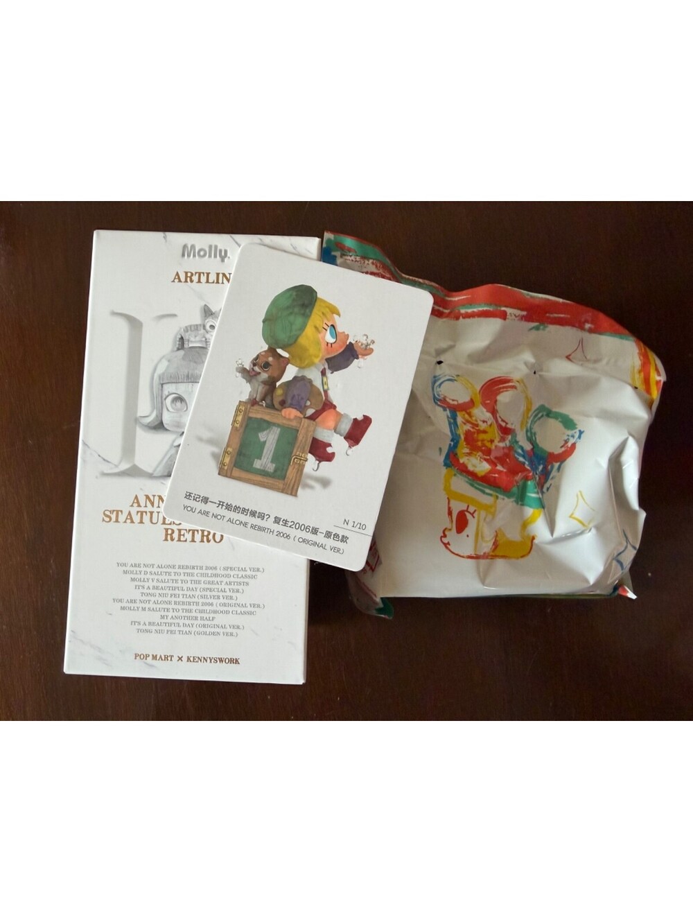 POPMART x Molly Artline Classical Retro Blind Box 1/10